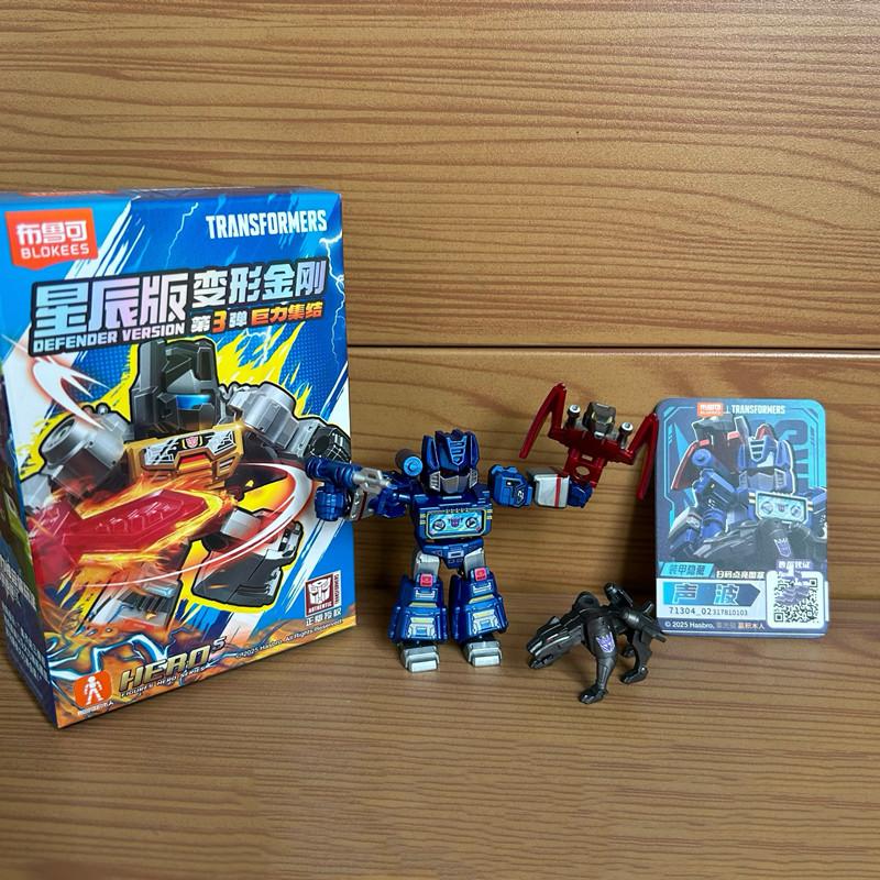 Non-Toxic Original Transformer Blind Box Toys Defender Version 1 2 3 Optimus Prime Starscream Bumblebee Building Blocks Action Figure