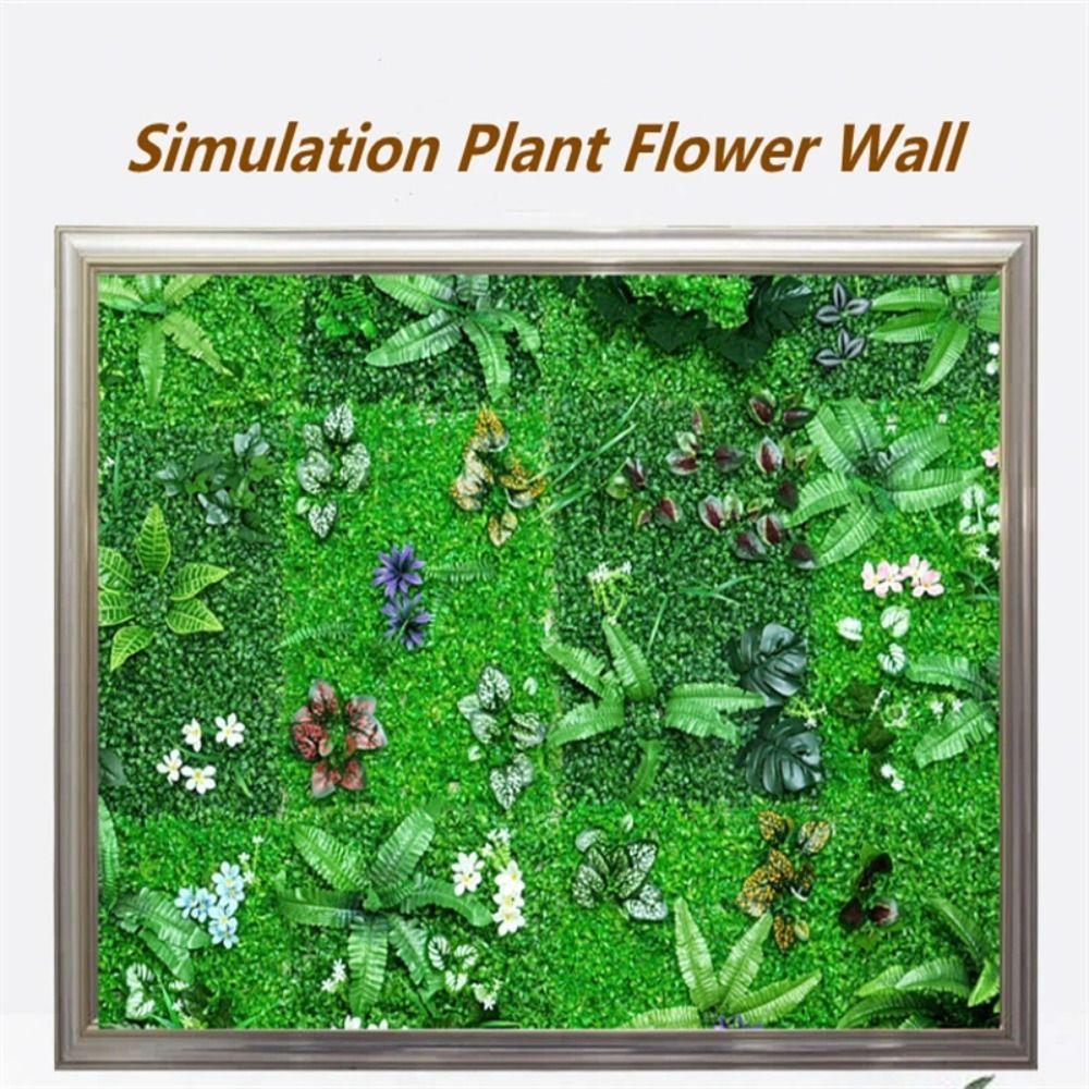 DIY Artificial Eucalyptus Carpet 60*40cm Artificial Fern Grass Living Room