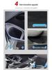 BMW X3 Door Anti-Kick Pad with Carbon Fiber Pattern - Interior Protection Sticker