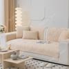 Newly Thicken Sofa Cover for Living Room Non-Slip Sofa Mat Winter Warm Couch Slipcover Protector Soft Sofa Towel Solid Color