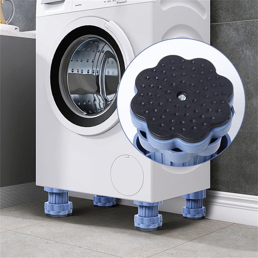 Washing Machine Anti-slip Pads Rubber Vibration Damping Feet Universal Refrigerator Base Non-skid Floor Protectors Hardware Tool
