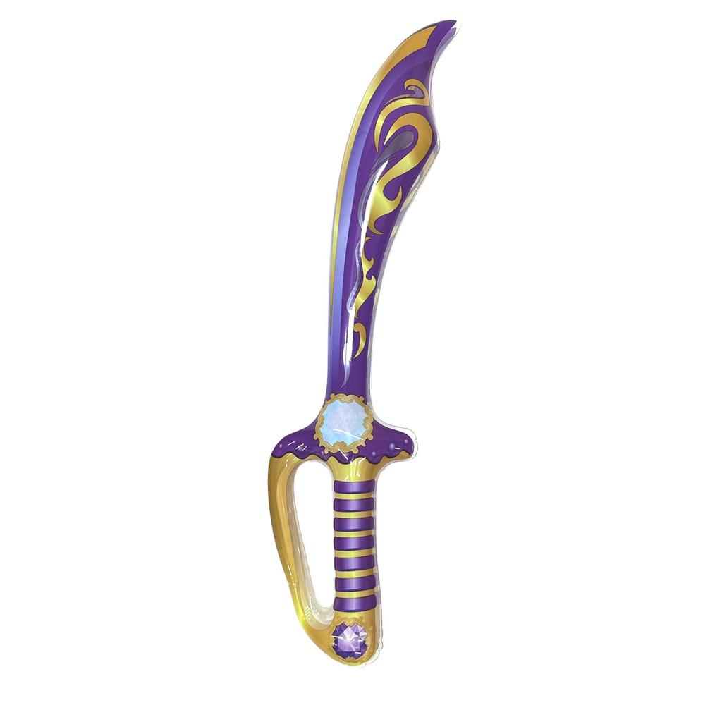 Tatsuya [Flame Sword] Inflatable Vinyl Sword (3 colors x 4 pieces) 12 pieces total, 75cm in length. [Perfect for festivals, events, children's