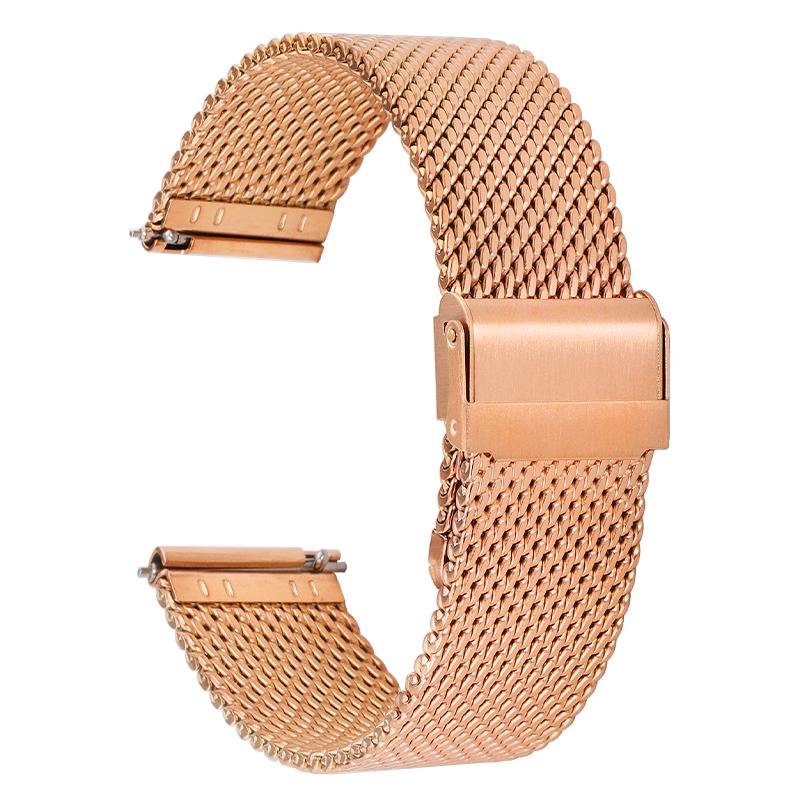 Schnellwechsel Milanese 1.0 Mesh Armband Universelles Armband 3 mm Dicke für Seiko 18 mm 20 mm 22 mm 24 mm Edelstahl-Uhrenarmband