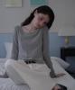 Dehebe Basic Cotton Long Sleeve [Melange]