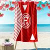 F95 Print Beach Towel, Large Soft Quick Dry Towel for Beach Camping Swimming