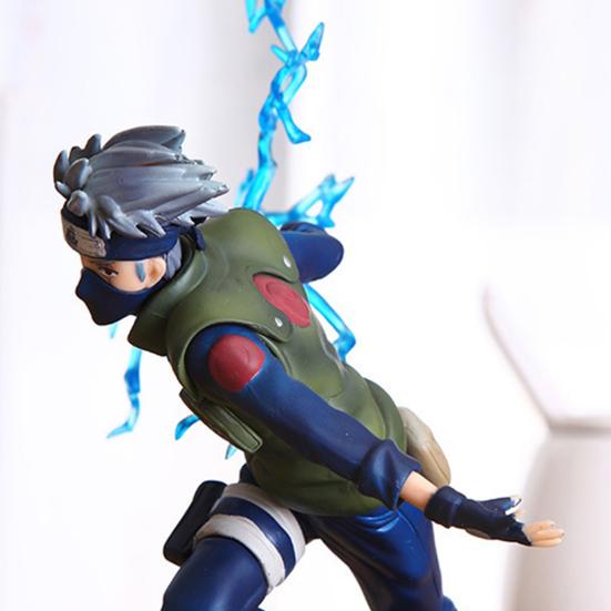 Hatake Kakashi Anime Model Rust-proof Excellent Craftmanship Micro Decor Anime Hatake Kakashi Doll Decoration for Anime Lover