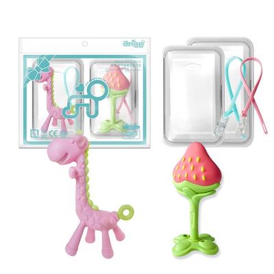 Ange Teething Set of 2 Korean Childrens Toys