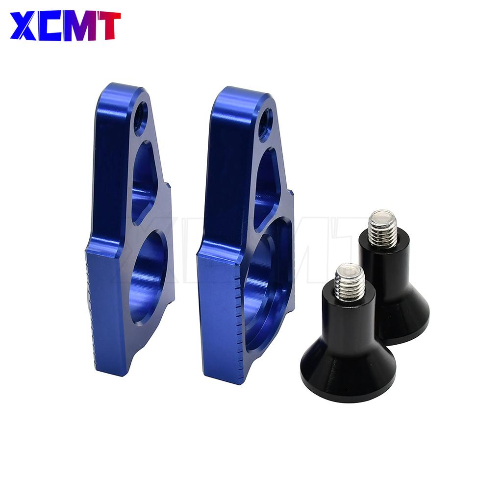 Motorcycle CNC Rear Adjuster Block Chain For Yamaha YZ125 YZ250 YZ250F YZ450F YZ125X YZ250X YZ250FX YZ450FX WR250F WR450F YZ WR