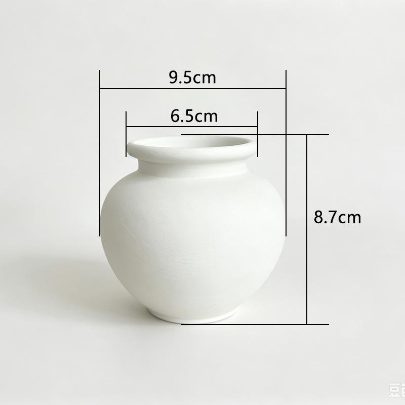 Terracotta & White Ceramic Self‑Watering Spike Automatic Plant Waterer for Potted Plants