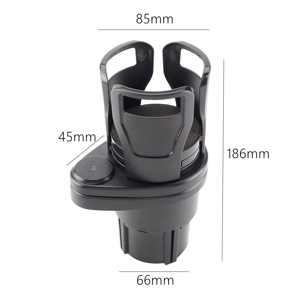 Universal Adjustable Car Cup Holder with Secure Grip for Bottles, Cans, and Mugs Easy Installation and Durable Design