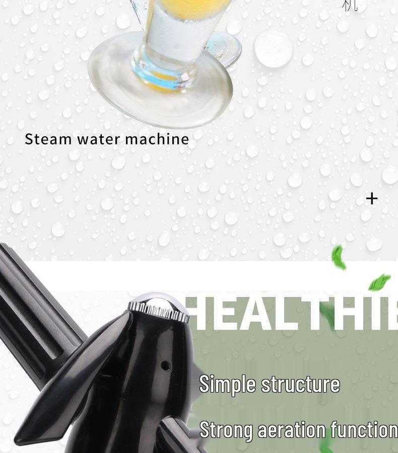 Healthy Homemade Sparkling Water Maker: Safe, Efficient Soda Gun for Fresh Fruit Beverages