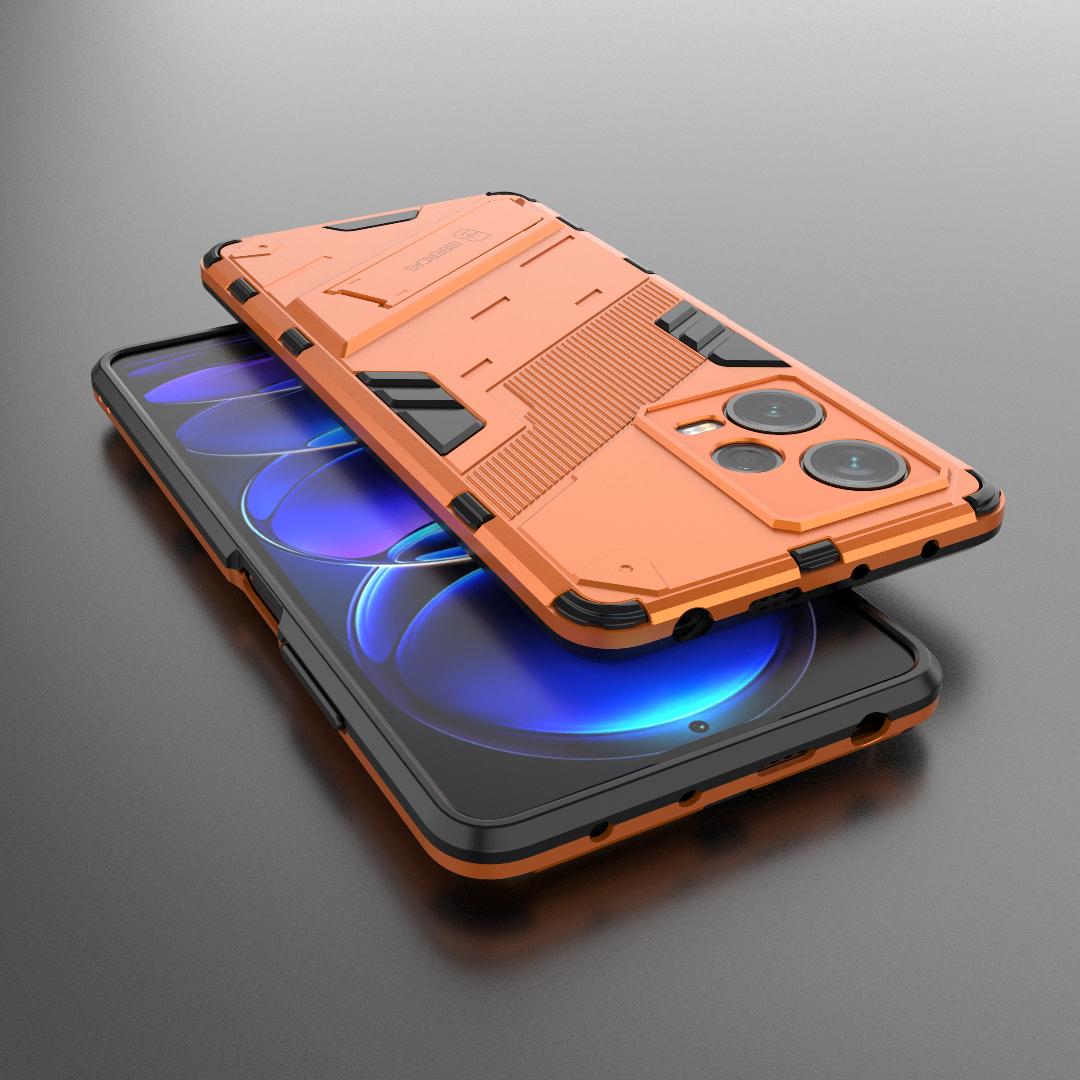 

Для Xiaomi Redmi 10 12 10C 13C 12C 11A A1 A2 A1 + A2 + Note 12 13 12S Pro + 4G 5G противоударный жесткий бронированный чехол для телефона с подставкой задняя крышка For RedMi 13C оранжевый