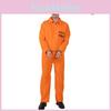 Unisex Polyester Prisoner Costume For Halloween Cosplay And Dance Parties
