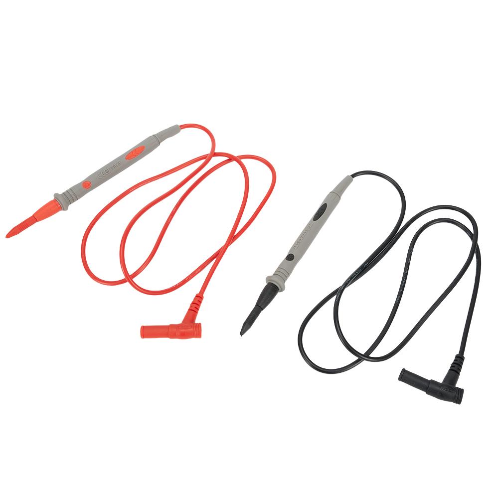 Fint spiss nål meterprobe testledninger for multimeter voltmeter kabel