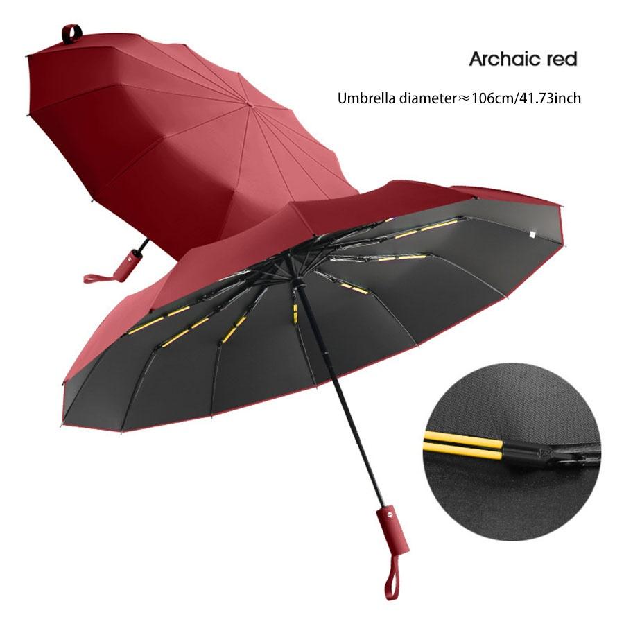 Super Large Foldable Umbrella With Anti UV and Sun Protection, Reinforced With 24 bones, Windproof and Waterproof Large