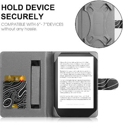 Universal Case for 7 Inch Kindle eReader Compatible with 6.8" Paperwhite/Pocketbook and Tolino/Kobo Clara 2E/Kobo Clara HD,6",6.8" eReader Protective