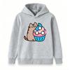 2023 Year of the Rabbit Cute Purple Bunny Lollipop Graphic T-Shirt for Boys Girls 100% Cotton Casual O-Neck Short Sleeve Soft Breathable Kids Summer T