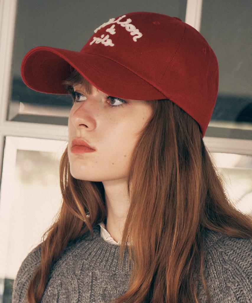 ROLAROLA Maison De Rola Ball Cap Red