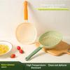 Heat-Resistant Food-Grade Noodle Colander With Efficient Hole Design Plastic Vegetable Strainer For Dumpling Wonton