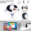 Solar Camping Lantern Portable Tent Lamp Folding LED Football Bulbs Rechargeable USB Camping Light for Home Office Tent Car Lamp