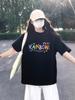 Women's Plus Size Heavyweight Cotton Retro T-shirt - Summer 2026 Loose Fit Short Sleeve