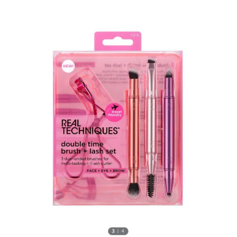 

Real Techniques Double Time Brush + Lash Set