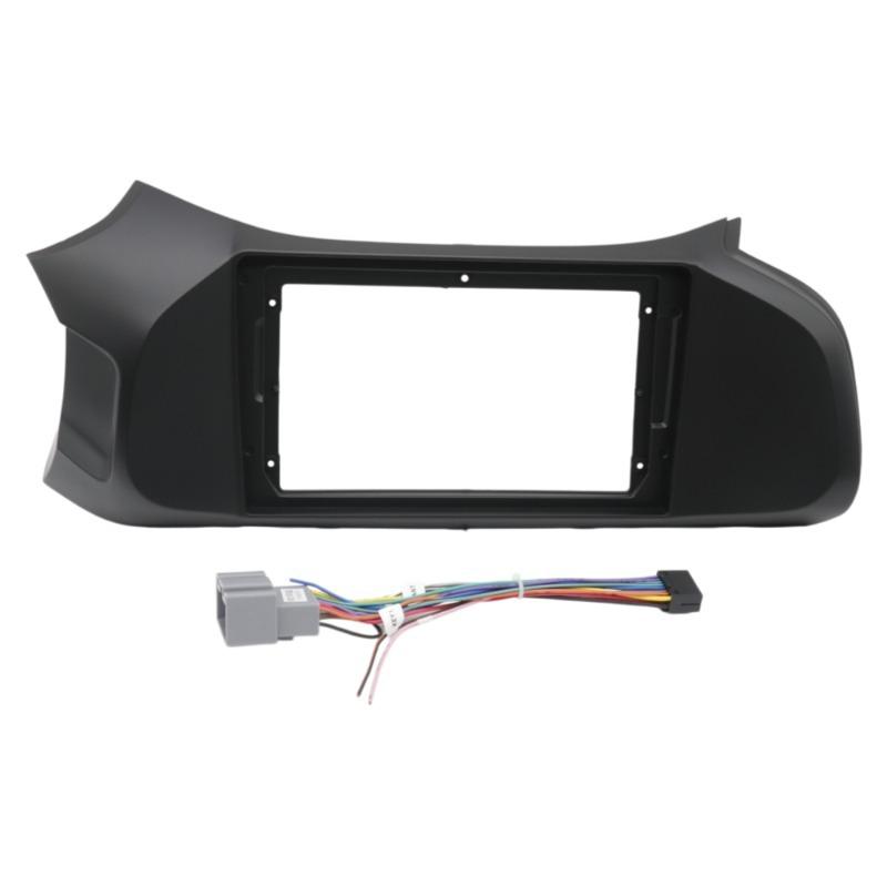 For Chevrolet Onix 2012-2019 9 Inch Car Radio Fascia Frame Dashboard Panel Trim Bezel for Android Stereo Installation