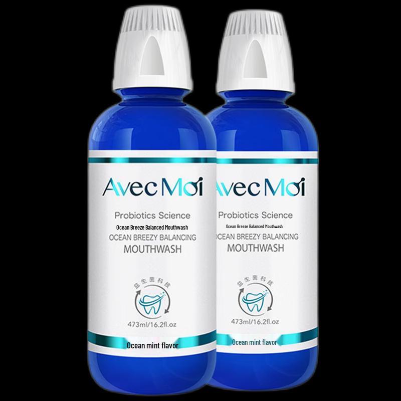 

Avec Moi Ocean Breeze Probiotic Mouthwash