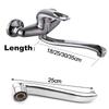 Durable S-type Faucet Extender Connector Quick Open Stainless Steel Basin Faucet Tube Outlet Pipe Replacement Fittings