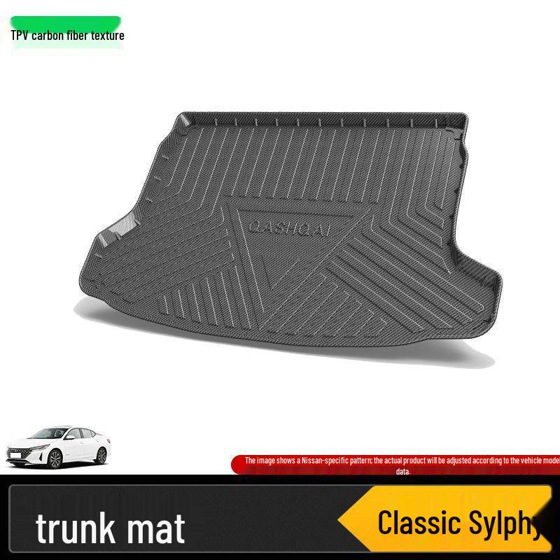 Nissan Trunk Mat for Sylphy, Qashqai, Teana, X-Trail, Terra, Qirida, Kicks, Murano, Paladin, Tu Da Tu
