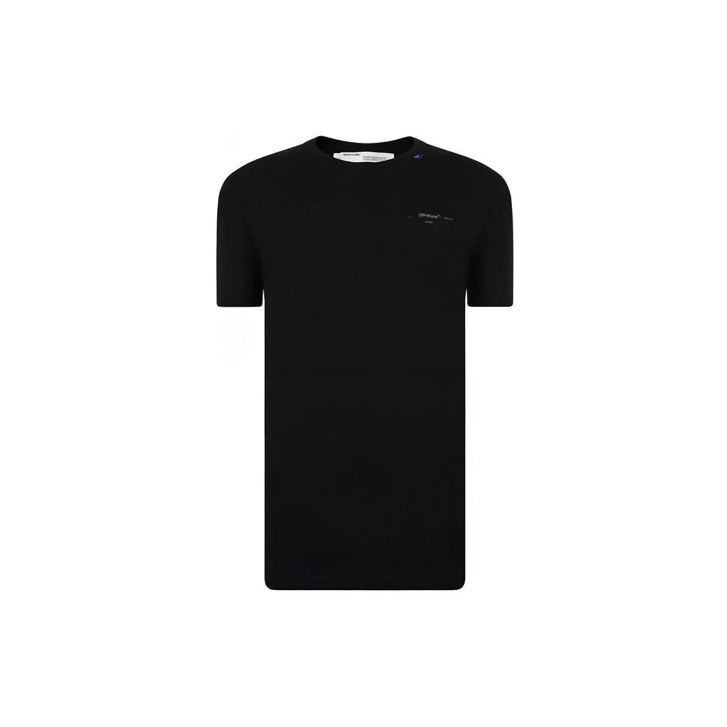 OFF WHITE FW19 T Shirt Men's Black OMAA038E191850011091