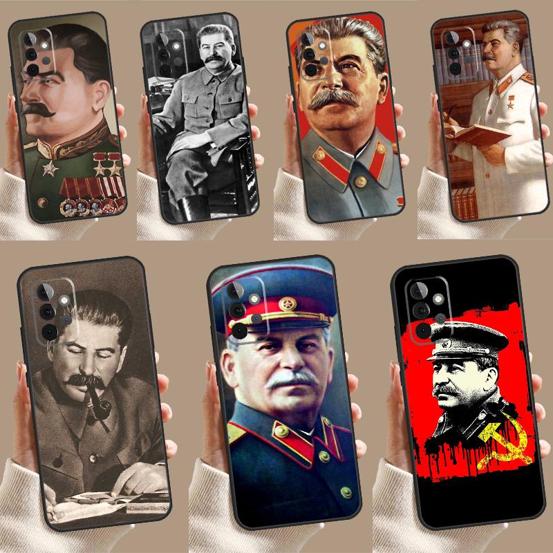 USSR Joseph Stalin Case For Samsung Galaxy A35 A55 A25 A15 A51 A71 A12 A32 A52 A13 A33 A53 A14 A34 A54 Cover