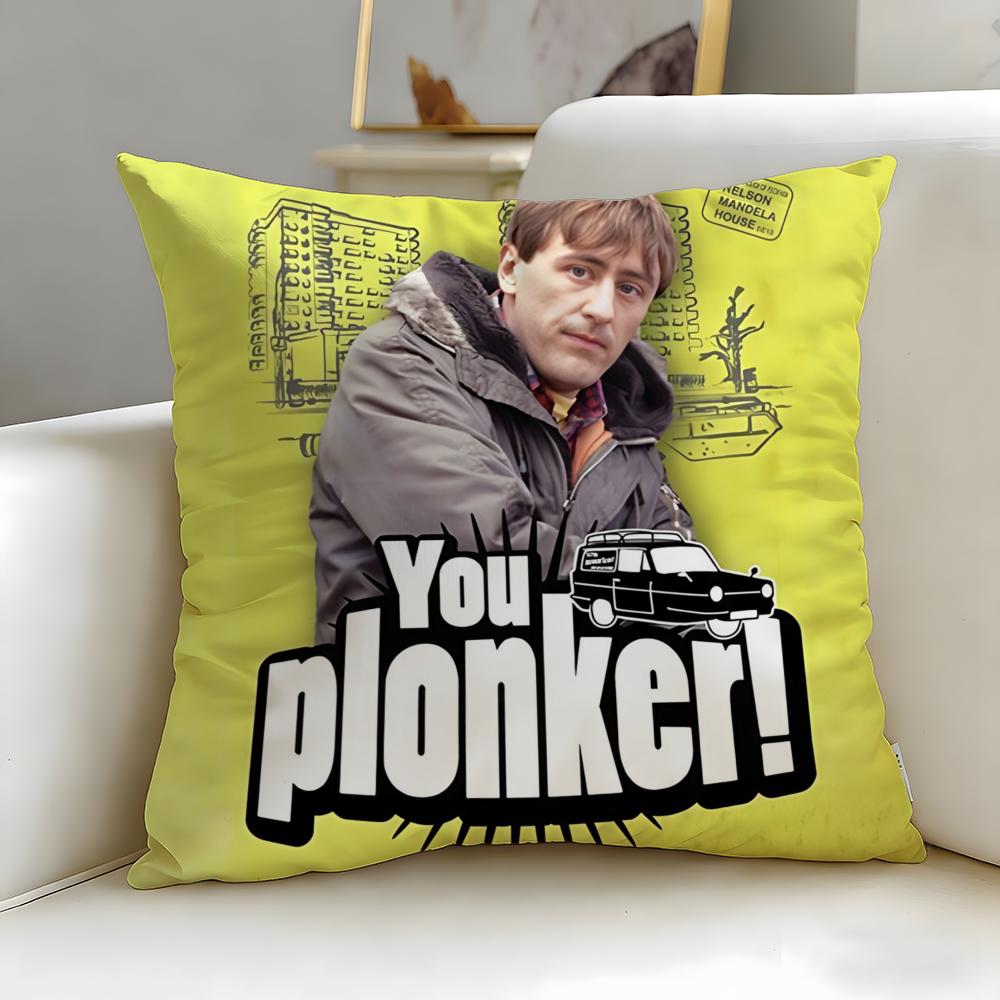TV series Only Fools And Horses Cushion Cover Soft  EasyWash Pillow Case  Versatile for Couch Bed Travel and Office