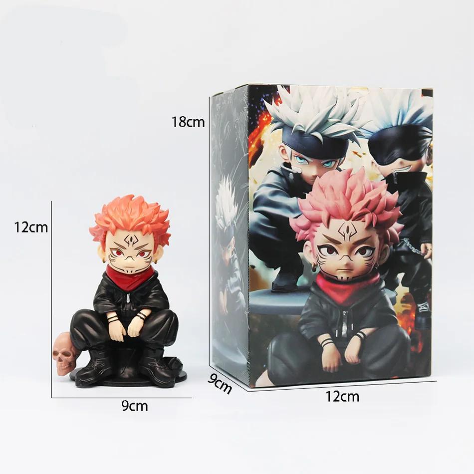 3pcs Satoru Gojo Action Figure Jujutsu Kaisen Anime Figure 3 Style Lord of the Curse Sukuna Figurine Collection Model Doll Toys
