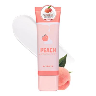 CORINGCO Peach Toneup Cream 1,76oz Multi Tone Up Cream Korejský make-up na obličej Body Mosturizer rozjasnění vrásek