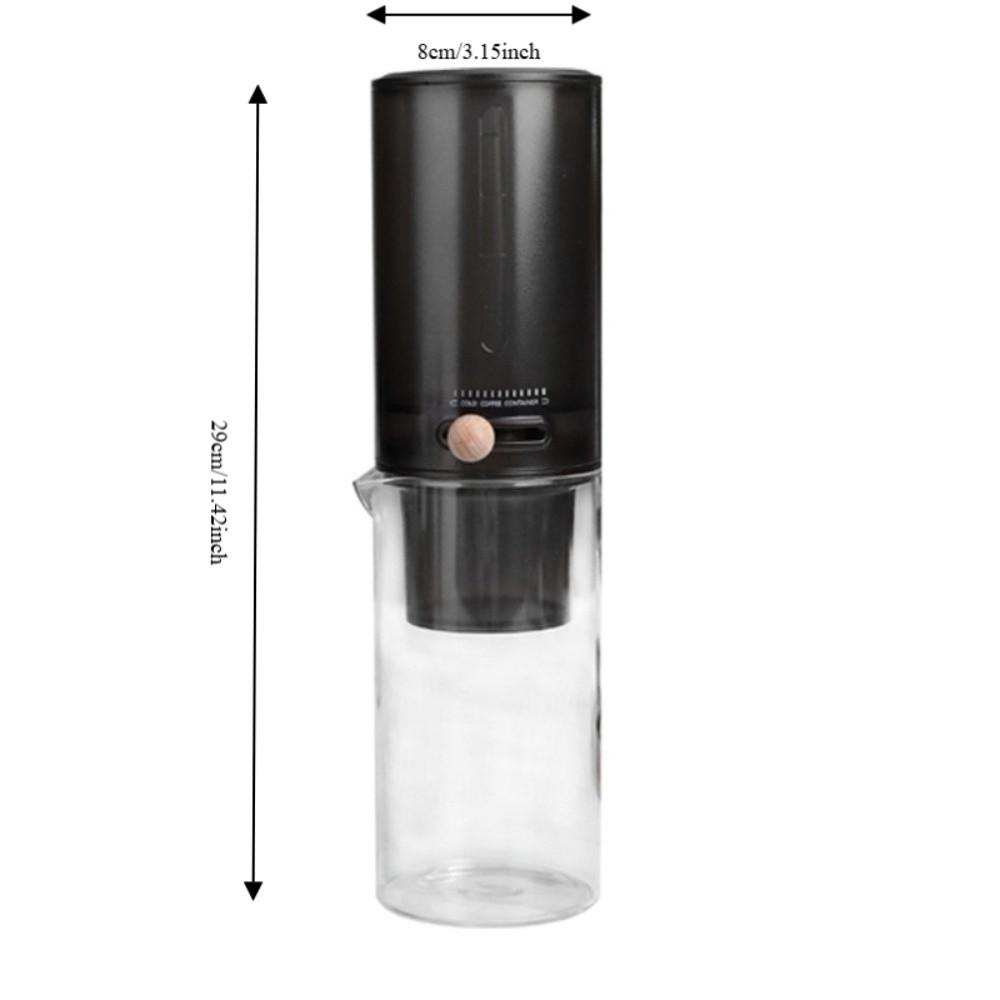 450ml Cold Brew Coffee Maker with Filter Paper Drip Filter Coffee Pot Travel