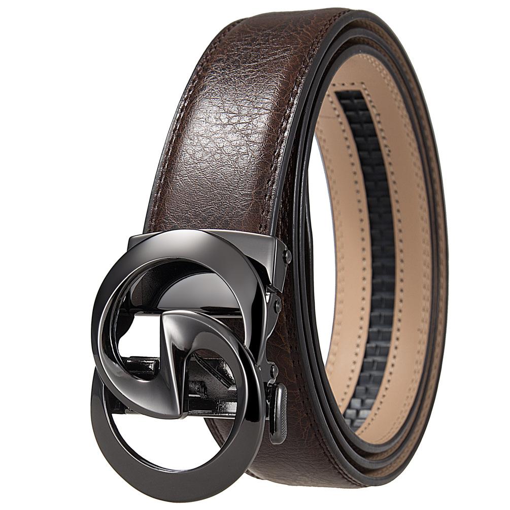 Belt, Men'S, Fashion Belt, Automatic Buckle Belt Belt Ly36-23031-1