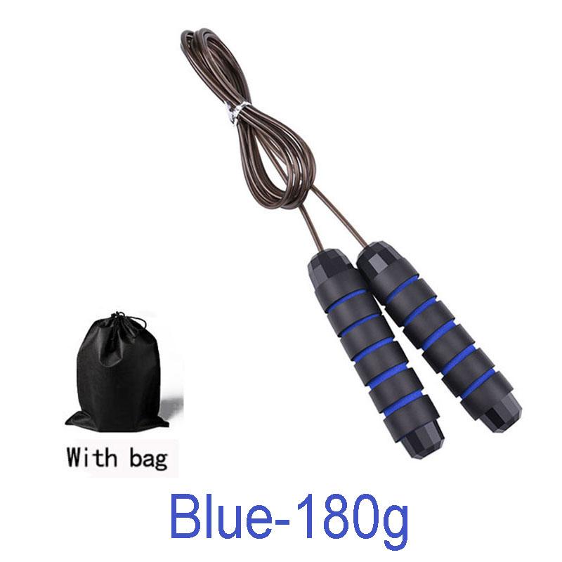 3M Jump Rope Tangle-Free Rapid Speed Jumping Rope Cable Bearings Steel Skipping Rope Gym Fitness Home Exercise Slim Body