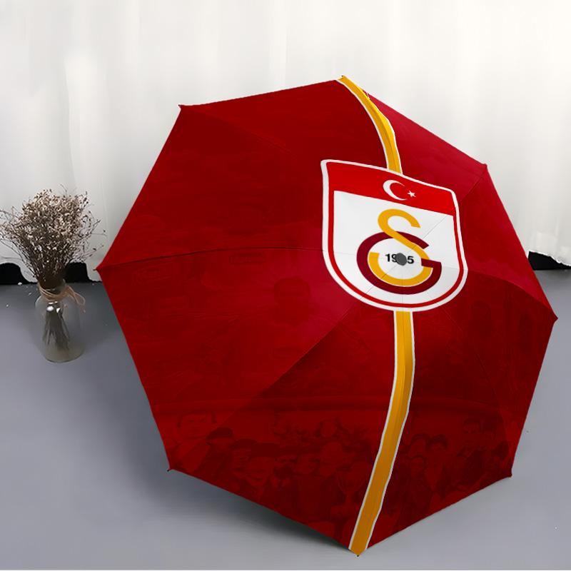 1pc GS Umbrella, Sun Protection, And UV Shielding. It Has Eight Sturdy Ribs for Outdoor Use And Perfect As a Holiday Gift