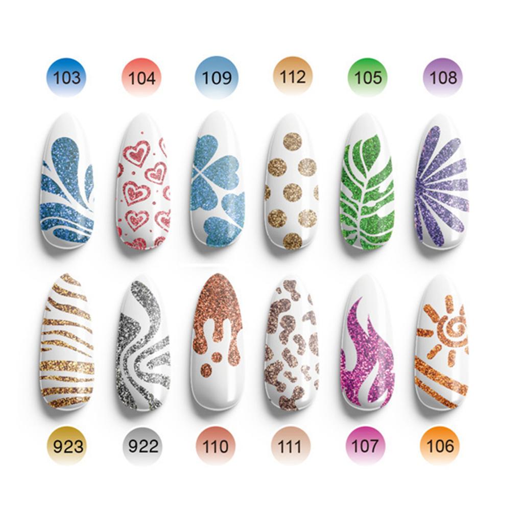 12-teiliges Nailart-Stifte-Set, 3D-Nagellackstift, schnelltrocknender Nagelpunkt, Graffiti-Punktierstift, Nailart-Marker, Zeichen- und Malstift