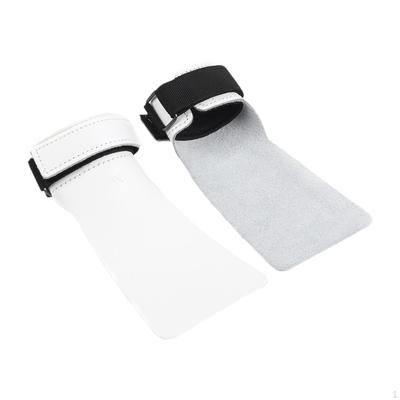 2 Pieces Hand Grips for Weightlifting Gymnastics Adjustable Comfortable Pull Up Gloves