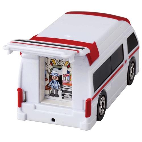 TAKARA TOMY "Tomica First Tomica Ambulance" Mini Car Car Toy 1.5 years old and over Toy Safety Standards Passed ST Mark Certification TOMICA