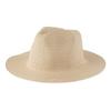 Straw Hat Solid Color Straw Top Hat Women, Seaside Beach Sunshade Sun Protection Panama Jazz Hat