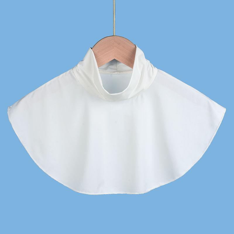 Soft High Elastic Neck Cover Ramadan Hijab Cover Headwrap Full Fake Collar High Collars Turtleneck Scarves Wraps