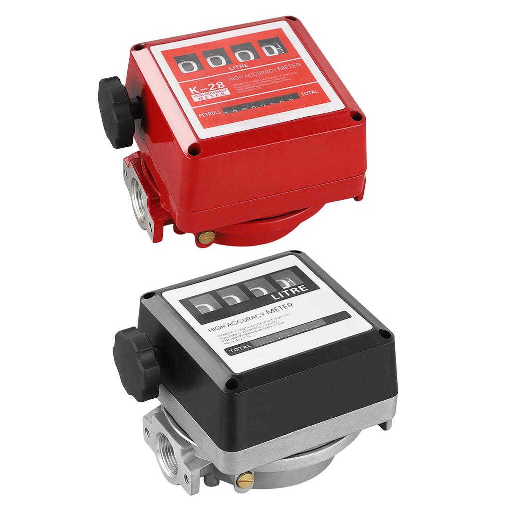 Mechanical Flow Meter Multipurpose ±1% Accuracy Oil Flow Liter Meter