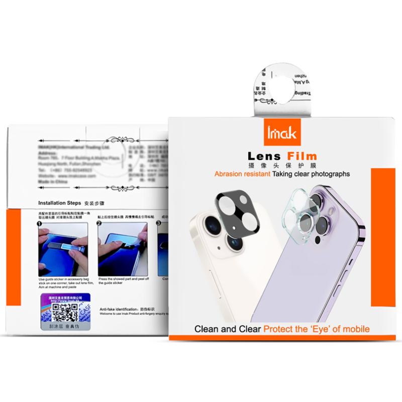 For Huawei Nova Flip Glass IMAK High Definition Glass Lens Film