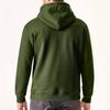 Kapuzenpullover für Herbst und Winter, Waffelstruktur, mit Kapuze, Kordelzug, lange Ärmel, Kontrastfarbe, locker, sportlich, lässig, für den Alltag, mittellanges Oberteil
