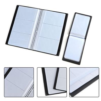 New Credit Card Container Cards Album Card Holder Books Leather Book Case