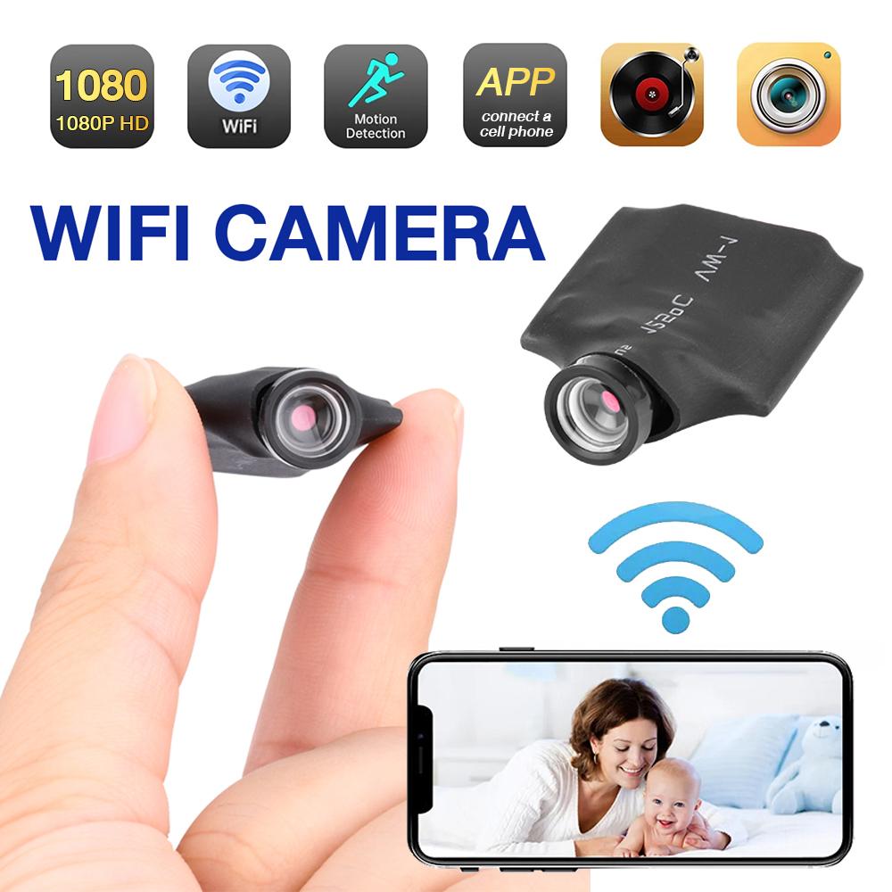 WiFi Mini Kamera 1080P HD DIY Tragbares Drahtlosmodul P2P Kamera Videorekorder Bewegungserkennung Heimüberwachung Kleine Camcorder