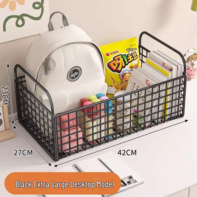 Compact Storage Cart with Casters for Bags, Backpacks, Books, and More